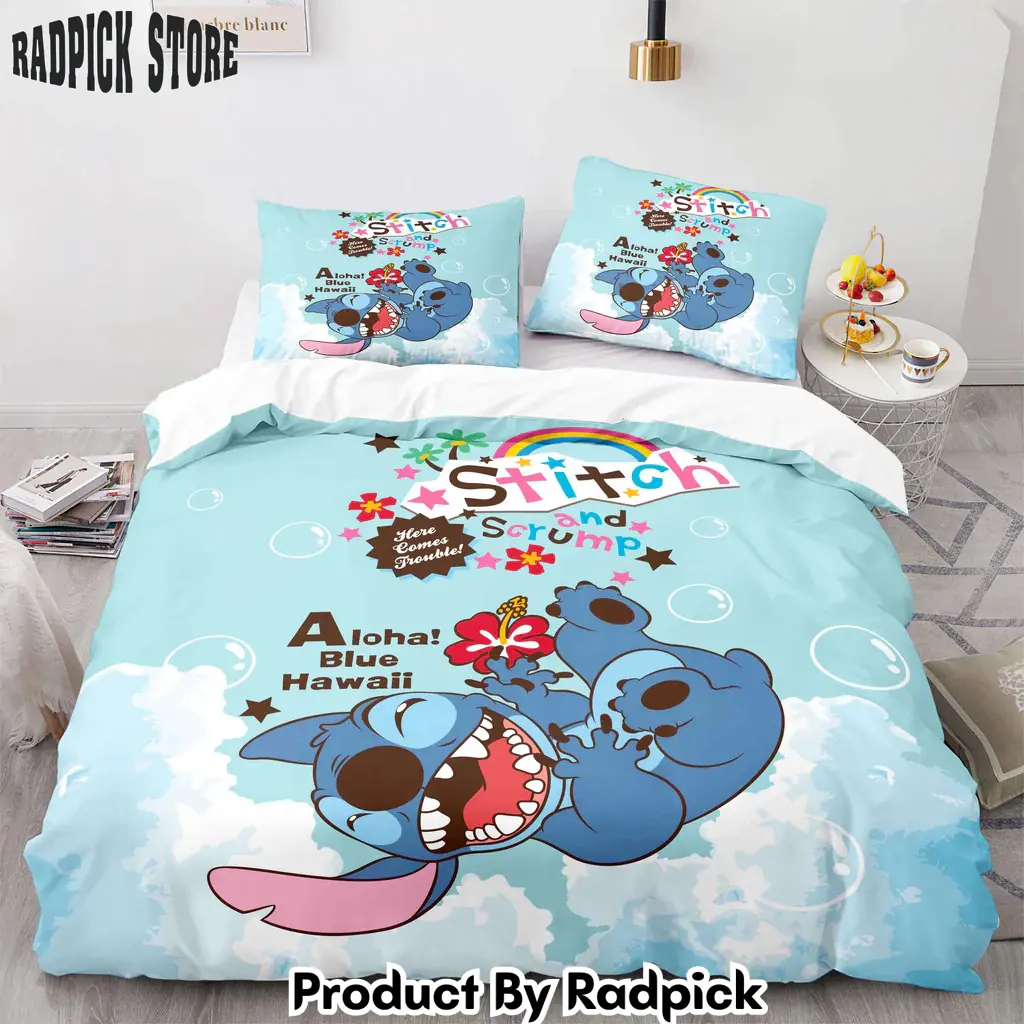 Stitchand scrump bedding set cosplay quilt duvet cover bed sets  rp0429750